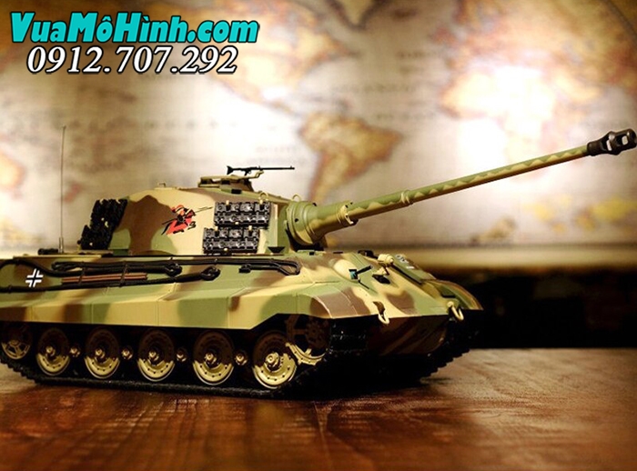 mô hình xe tăng vua hổ heng long king tiger phiên bản pro điều khiển từ xa rc tank hl 3888a-1 3888a 1 3888a1