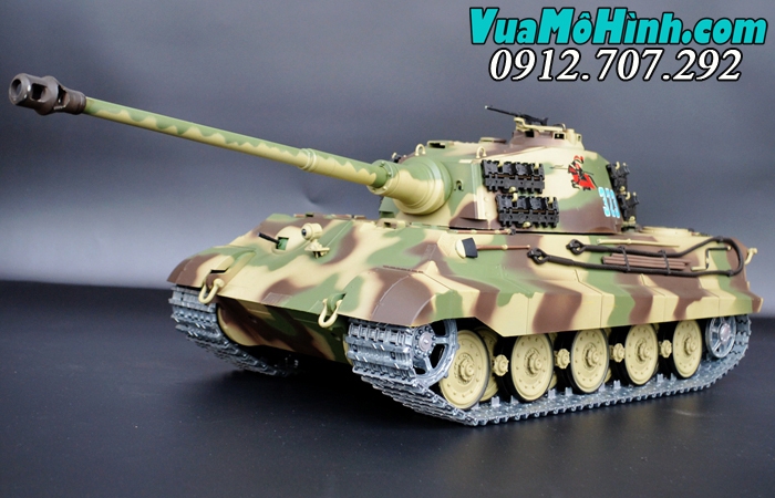 mô hình xe tăng vua hổ heng long king tiger phiên bản pro điều khiển từ xa rc tank hl 3888a-1 3888a 1 3888a1