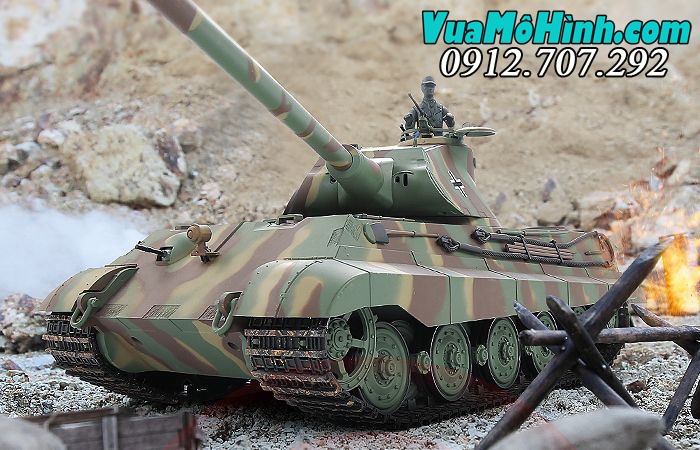 mô hình xe tăng vua hổ heng long king tiger phiên bản pro điều khiển từ xa rc tank hl 3888a-1 3888a 1 3888a1