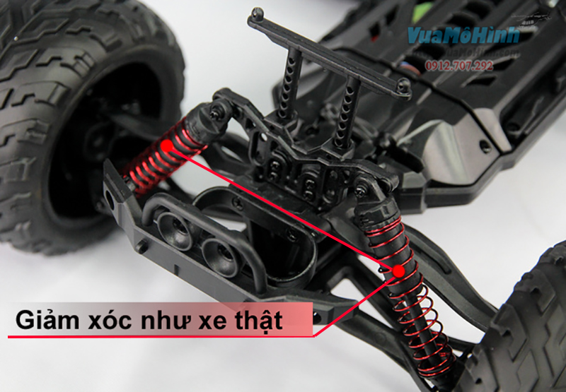 đồ chơi mô hình xe hơi monster truck s911 xe ô tô đua địa hình 9115 off road điều khiển từ xa chính hãng tốc độ cao