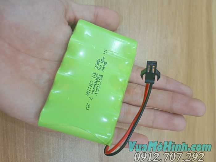 Pin dung lượng cao Ni-MH 7.2V 2800mAh cho xe ô tô điều khiển từ xa