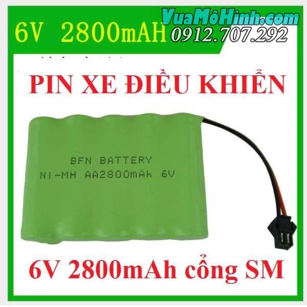 pin sạc 6v 2800mAh