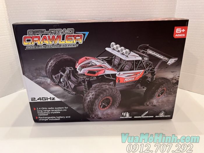 Xe điều khiển từ xa Rock Crawler xe địa hình tốc độ cao chính hãng