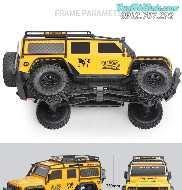 ZP1005 - Mẫu xe RC giá rẻ được cho là hậu duệ Traxxas TRX-4