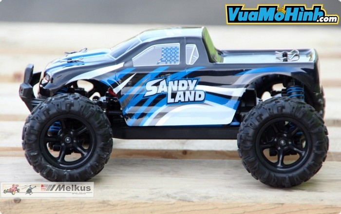 sandy land mô hình xe ô tô đua địa hình điều khiển từ xa chính hãng 2 cầu tốc độ cao