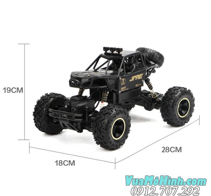 đồ chơi mô hình xe hơi rock crawlers xe ô tô đua địa hình off road điều khiển từ xa chính hãng giá rẻ