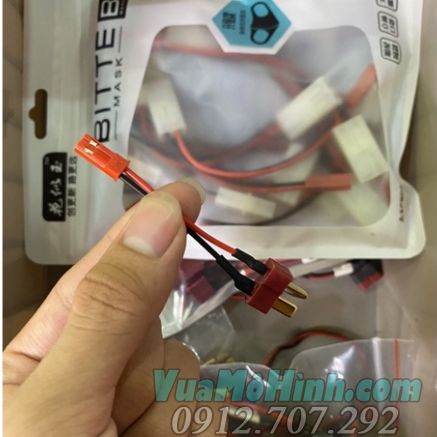 Giắc (Jack) chuyển đổi pin XT60 Esc XT60 SM - Jack T chữ T đầu chuyển đổi cho xe, tàu, cano RC