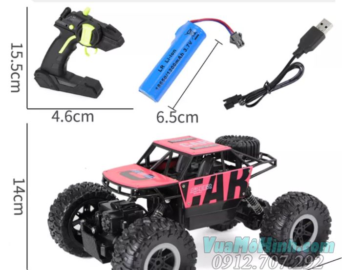 Rock Crawler xe ô tô địa hình điều khiển từ xa chính hãng giá rẻ mua bán hà nội hcm