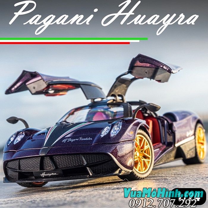 Mô hình xe Pagani Huayra Dinastia tỉ lệ 1/24 hãng Chezhi
