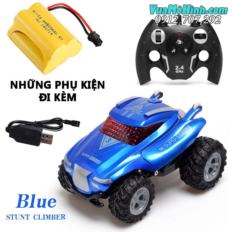 xe địa hình bốc đầu điều khiển từ xa stunt climber