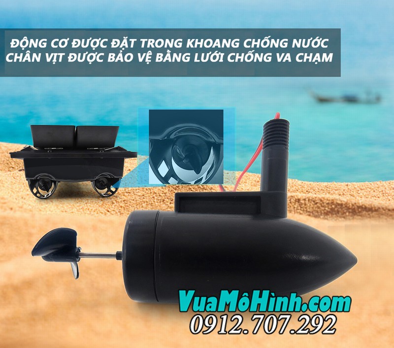 Tàu thả thính điều khiển từ xa Flytec 2011-5 , thuyền câu thả thính xa bờ