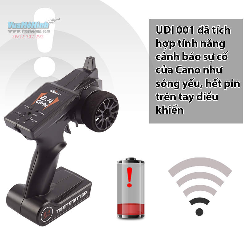 UDI 001 Cano điều khiển từ xa giá rẻ