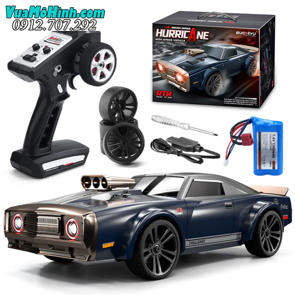 Xe drift điều khiển từ xa SUCHIYU SCY 16303 RC tỉ lệ 1/16 4WD Retro Muscle Car RTR