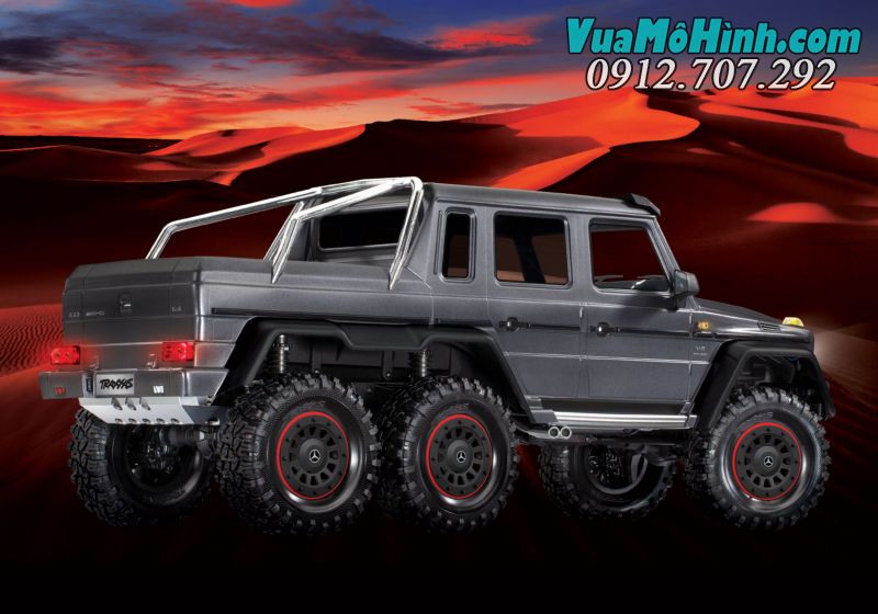 Traxxas TRX -6 - Xe địa hình điều khiển từ xa 6x6 w vượt mọi địa hình