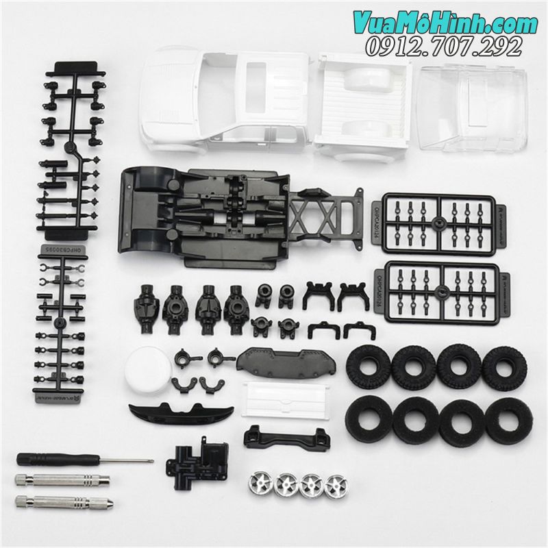 Untiloo OH35P01 F150 - Xe địa hình điều khiển từ xa tỉ lệ 1/35 Lắp ráp