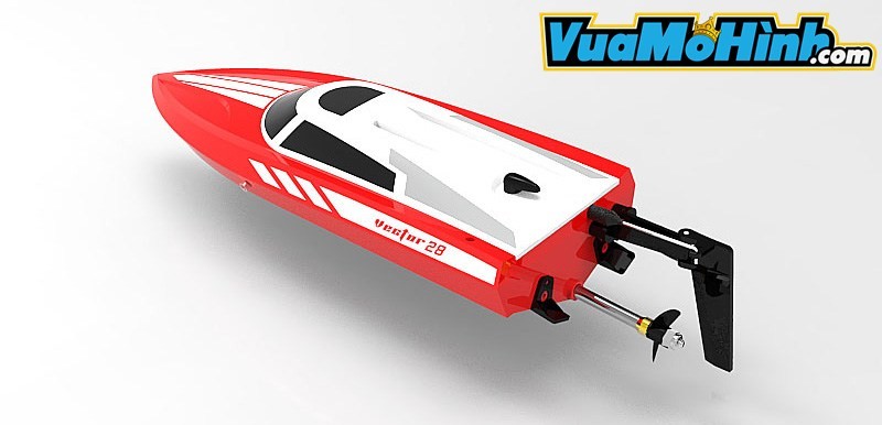 tàu thuyền cano điều khiển từ xa mini vector 28 giá rẻ cỡ nhỏ, hàng chính hãng