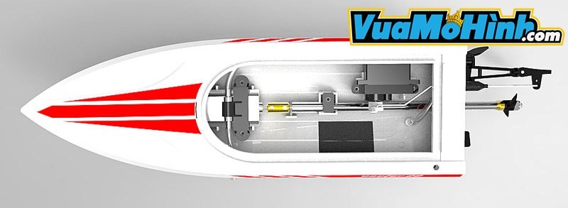 tàu thuyền cano điều khiển từ xa mini vector 28 giá rẻ cỡ nhỏ, hàng chính hãng