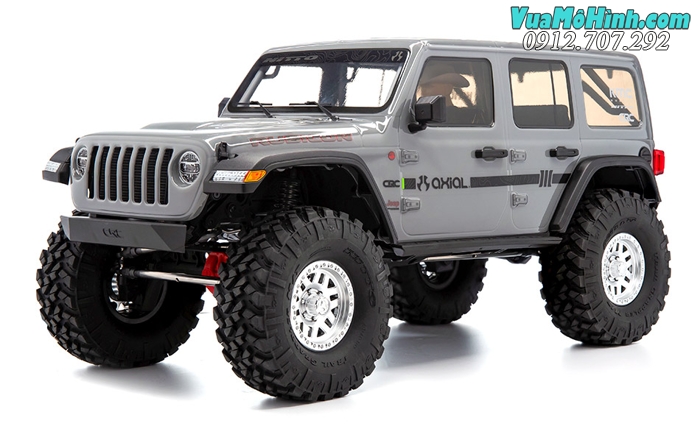 xe bán tải địa hình điều khiển từ xa leo núi jeep wrangler rubicon scx10 scx 10 iii rock crawler