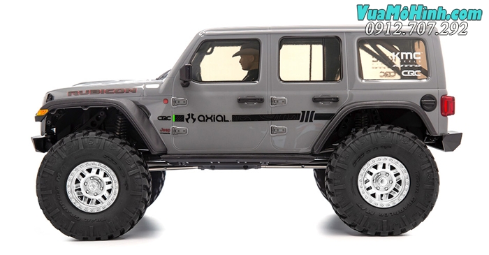 xe bán tải địa hình điều khiển từ xa leo núi jeep wrangler rubicon scx10 scx 10 iii rock crawler