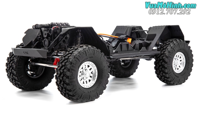 xe bán tải địa hình điều khiển từ xa leo núi jeep wrangler rubicon scx10 scx 10 iii rock crawler