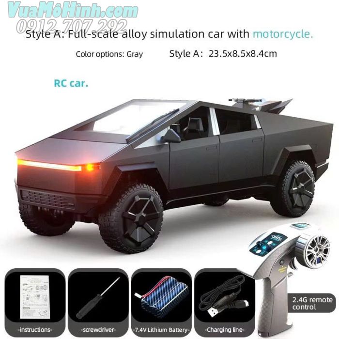 Xe địa hình điều khiển từ xa JJRC C8817 Phiên bản A 4WD Tỉ Lệ 1/24