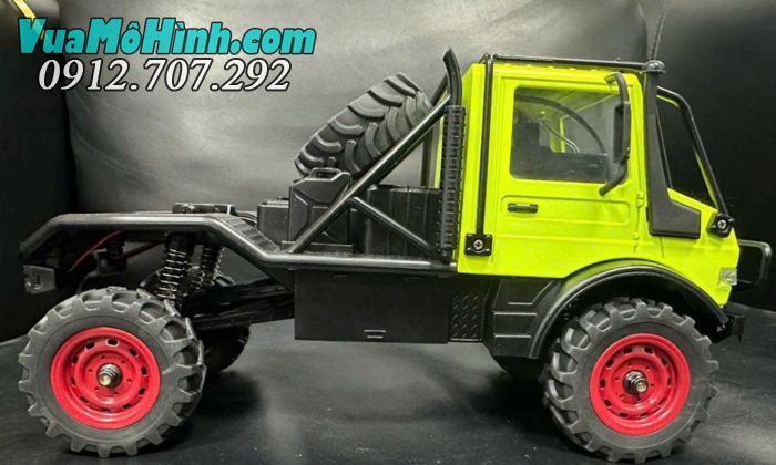 Xe địa hình điều khiển từ xa MN333 Unimog U4000 tỉ lệ 1/18