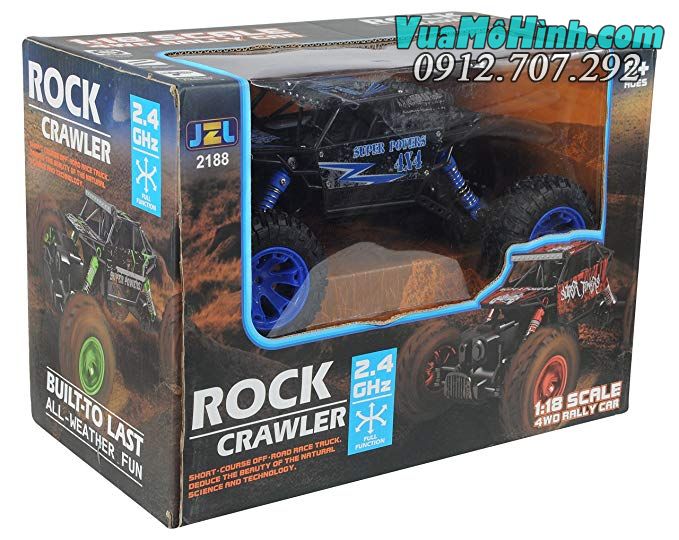 xe địa hình điều khiển từ xa rock crawler