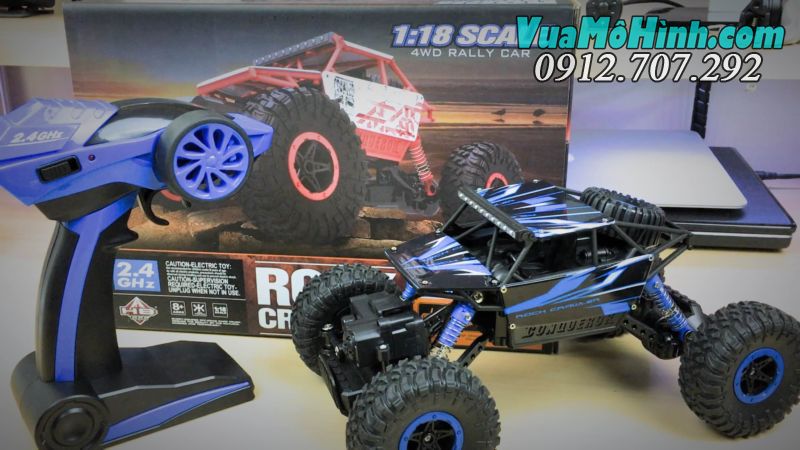 xe địa hình điều khiển từ xa rock crawler