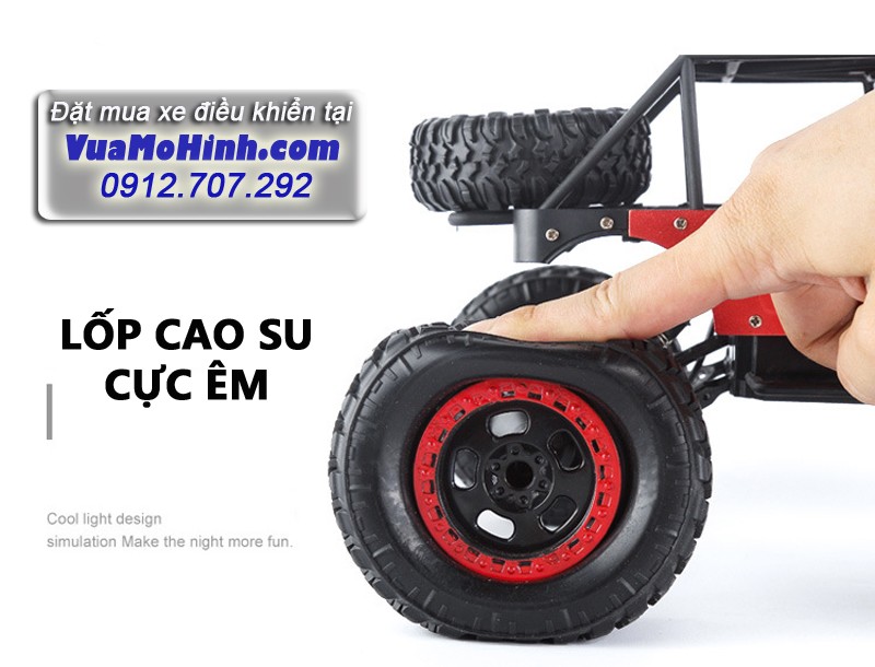 xe địa hình điều khiển từ xa rock crawler cỡ lớn