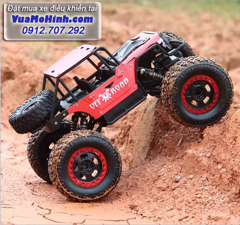 xe địa hình điều khiển từ xa rock crawler cỡ lớn