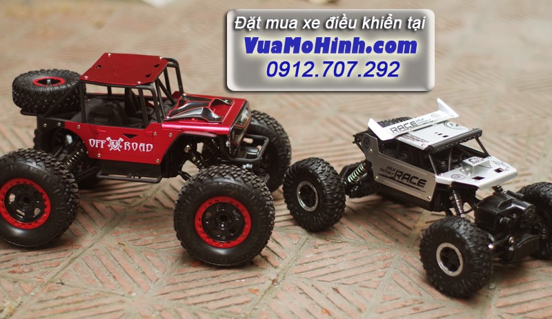 xe địa hình điều khiển từ xa rock crawler cỡ lớn