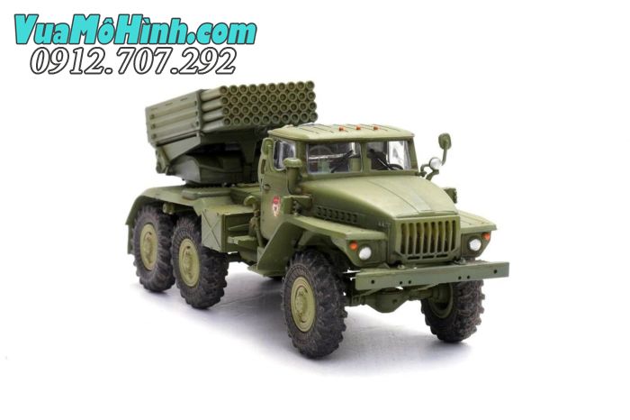 Xe điều khiển từ xa  pháo phản lực WPL BM21 6x6 mô phỏng BM-21 Grad – biểu tượng pháo binh Việt Nam, tỉ lệ 1/16, có đèn LED và chi tiết chân thực