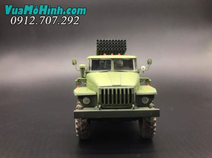 Xe điều khiển từ xa  pháo phản lực WPL BM21 6x6 mô phỏng BM-21 Grad – biểu tượng pháo binh Việt Nam, tỉ lệ 1/16, có đèn LED và chi tiết chân thực