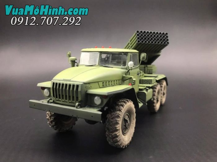 Xe điều khiển từ xa  pháo phản lực WPL BM21 6x6 mô phỏng BM-21 Grad – biểu tượng pháo binh Việt Nam, tỉ lệ 1/16, có đèn LED và chi tiết chân thực
