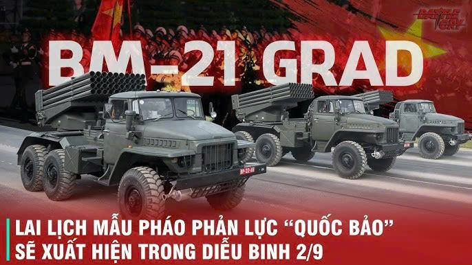 Xe điều khiển từ xa  pháo phản lực WPL BM21 6x6 mô phỏng BM-21 Grad – biểu tượng pháo binh Việt Nam, tỉ lệ 1/16, có đèn LED và chi tiết chân thực