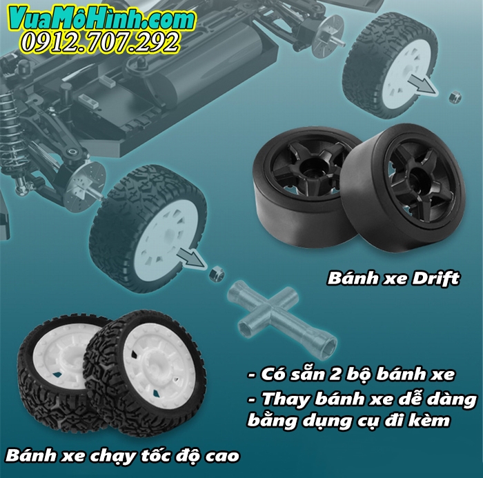 xe drift ô tô đua điều khiển từ xa tốc độ cao baron sg1603 sg 1603