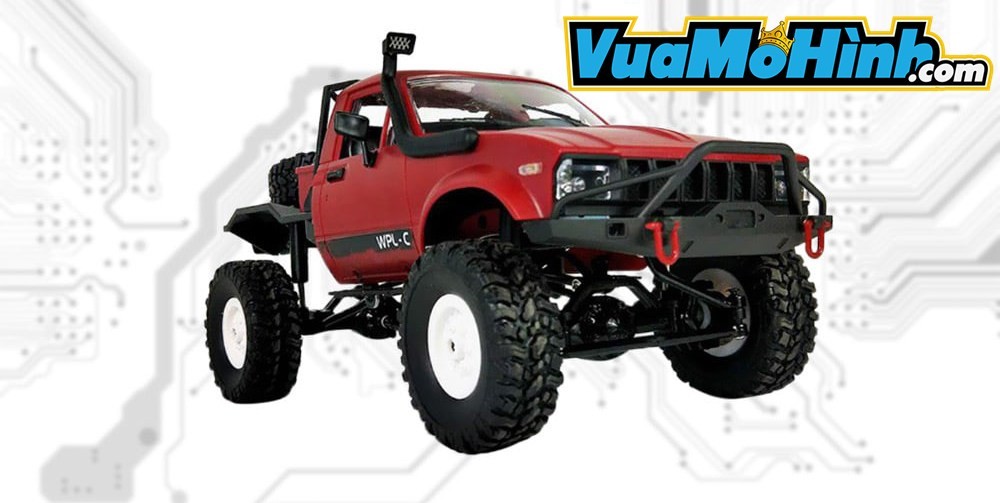 mô hình bán tải xe ô tô địa hình điều khiển từ xa off road hercules C14