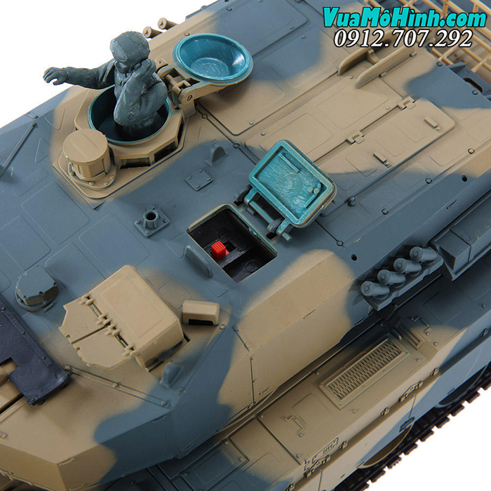 xe tăng mô hình điều khiển từ xa rc tank heng long japan t-90 t90 1/24 3808