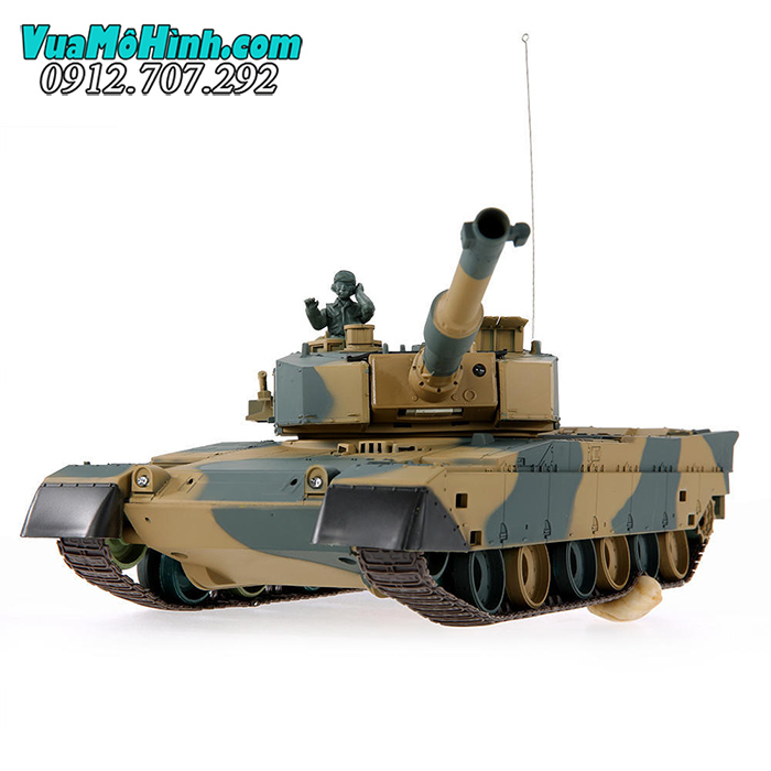 xe tăng mô hình điều khiển từ xa rc tank heng long japan t-90 t90 1/24 3808