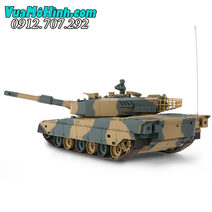 xe tăng mô hình điều khiển từ xa rc tank heng long japan t-90 t90 1/24 3808