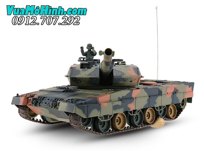 xe tăng mô hình điều khiển từ xa rc tank heng long leopard 2a5 iia5 3809 1/24