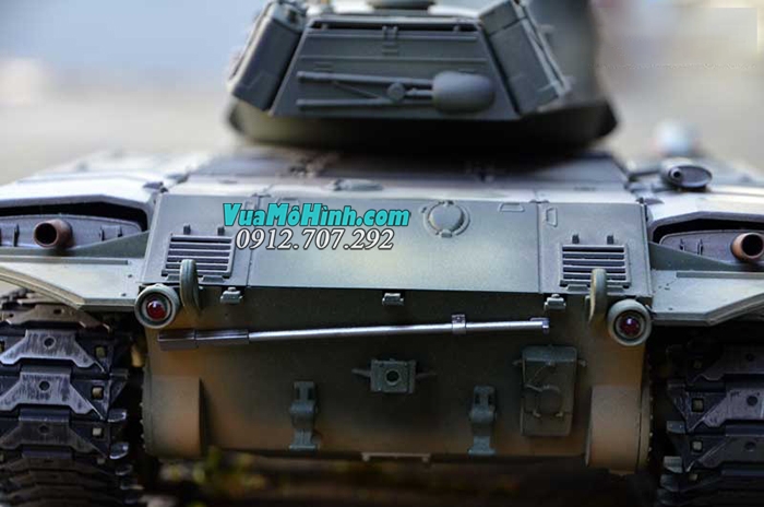 xe tăng điều khiển từ xa mô hình rc tank heng long us m41a3 3839 3839-1 pro xích kim loại xích nhựa