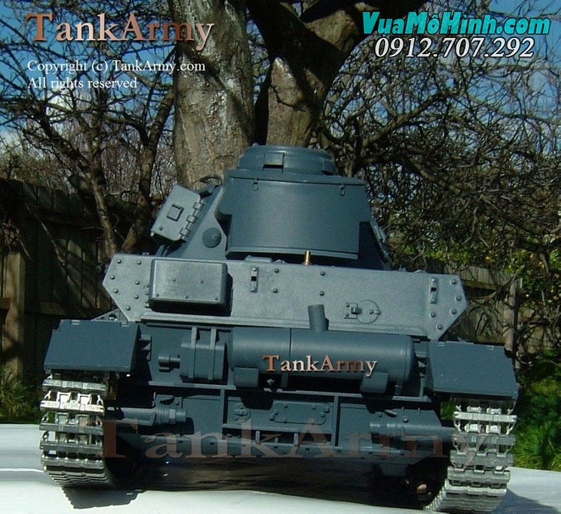 xe tăng điều khiển từ xa PANZER IV - F2 xích kim loại