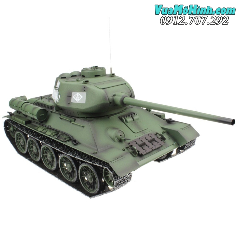 xe tăng mô hình điều khiển từ xa rc tank heng long t34 t-34 t34/85 t-34/85 3909 3909-1 xích nhựa