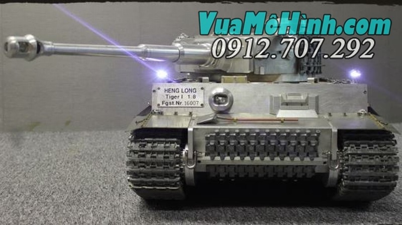 Xe tăng điều khiển từ xa Heng Long Tiger 1 100% kim loại