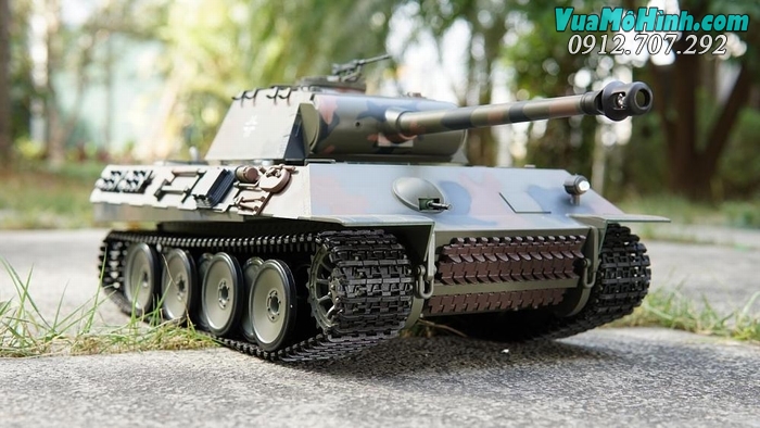 xe tăng mô hình điều khiển từ xa rc tank heng long german panther 3819 3819-1 xích nhựa