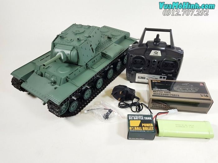 xe tăng mô hình điều khiển từ xa rc tank heng long kv1 kv-1 3878 3878-1