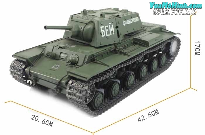 xe tăng mô hình điều khiển từ xa rc tank heng long kv1 kv-1 3878 3878-1