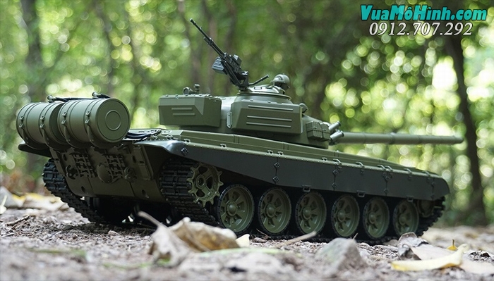 xe tăng mô hình điều khiển từ xa rc tank heng long t72 t-72 3939 3939-1 