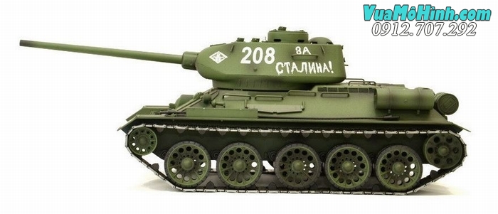 xe tăng mô hình điều khiển từ xa rc tank heng long t34 t-34 t34/85 t-34/85 3909 3909-1 xích nhựa